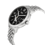Fossil Men’s Townsman Automatic Stainless Steel Two-Hand Subeye Watch, Color Silver Model ME3107-1