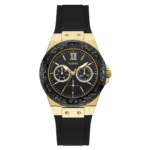 Guess Womens Multi Dial Watch Black Dial Black Strap W1053L7 -1