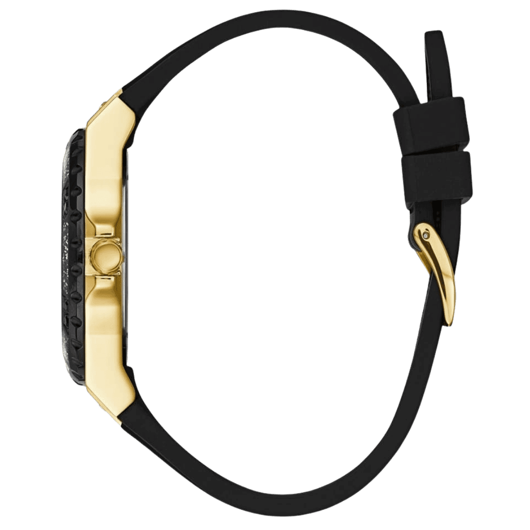 Guess Womens Multi Dial Watch Black Dial Black Strap W1053L7 -2 Guess Womens Multi Dial Watch Black Dial Black Strap GW1053L7 -2