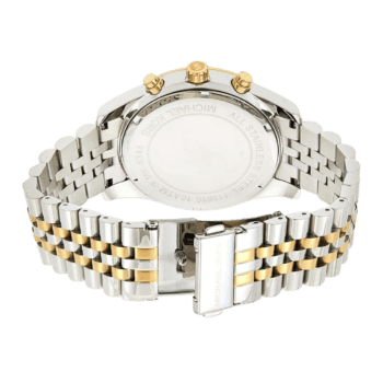 Michael Kors Women's Silver Dial Stainless Steel Band Watch 2 tone - MK5955-2