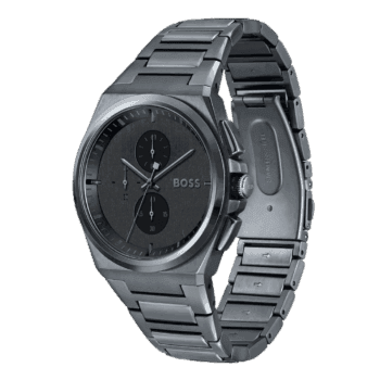 Original Hugo BOSS Steer Analog Gray Dial Men’s Watch 1513996-2