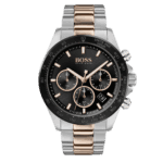 Original Hugo Boss Mens Quartz Wrist Watch, Chronograph and Stainless Steel- 1513757 -1