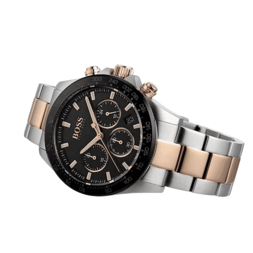 Original Hugo Boss Mens Quartz Wrist Watch, Chronograph and Stainless Steel- 1513757 -2 Original Hugo Boss Mens Quartz Wrist Watch, Chronograph and Stainless Steel- 1513757 -2