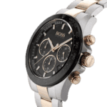 Original Hugo Boss Mens Quartz Wrist Watch, Chronograph and Stainless Steel- 1513757 -1