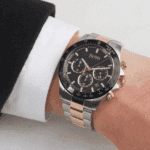 Original Hugo Boss Mens Quartz Wrist Watch, Chronograph and Stainless Steel- 1513757 -1