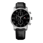 Tommy Hilfiger 1791401 Leather Round Analog Water Resistant Watch for Men -1