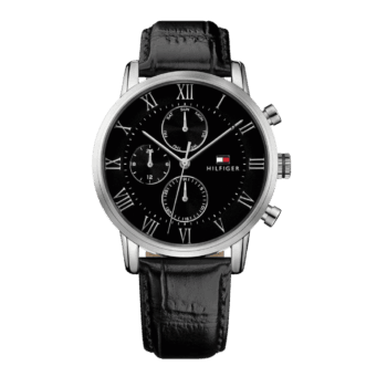 Tommy Hilfiger 1791401 Leather Round Analog Water Resistant Watch for Men -1