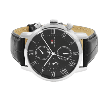 Tommy Hilfiger 1791401 Leather Round Analog Water Resistant Watch for Men -2