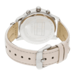 Tommy Hilfiger Blake Women’s Silver Dial Leather Band Watch – 1781906-1