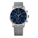 Tommy Hilfiger Men’s Blue Dial Stainless Steel Watch – 1791398-1