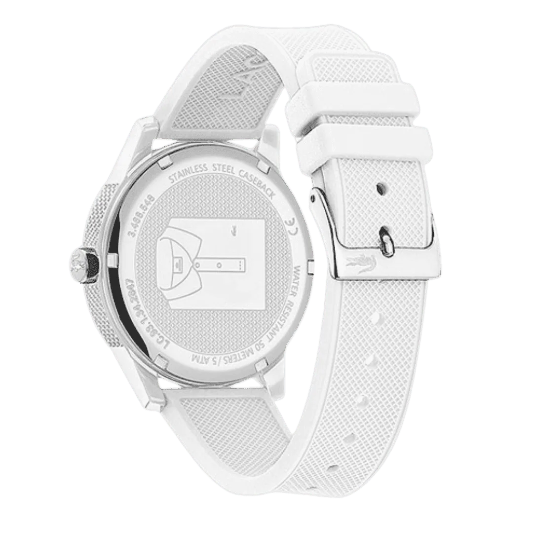 Men's Lacoste.12.12 Water Resistant Analog Watch 2011039 - 42 mm -3