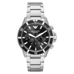 Original EMPORIO ARMANI Men’s Watch – AR11360 Stainless Steel Silver Belt Genuine -1