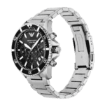 Original EMPORIO ARMANI Men’s Watch – AR11360 Stainless Steel Silver Belt Genuine -1