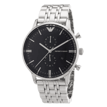 Original Emporio Armani Classic For Men - Analog Stainless Steel Band Watch - AR0389 -1