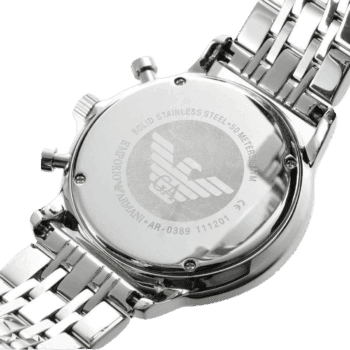 Original Emporio Armani Classic For Men - Analog Stainless Steel Band Watch - AR0389 -2