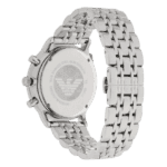 Original Emporio Armani Dress Watch For Men Analog Stainless Steel Black Dial – AR5988 -1