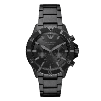 Original Emporio Armani Emporio Armani Chronograph Black Stainless Steel Watch AR11363 -1