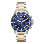 Original Emporio Armani KORANZ AR11362 Chronograph Analog Watch for Men Blue Dail -1