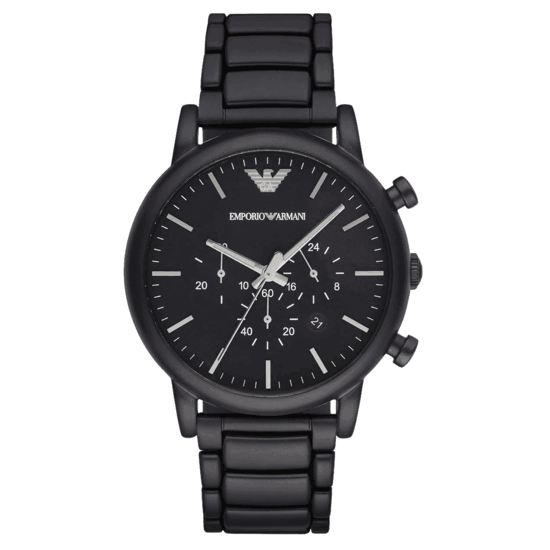 Original Emporio Armani Luigi Men's Stainless Steel Band Watch - AR1895 -1