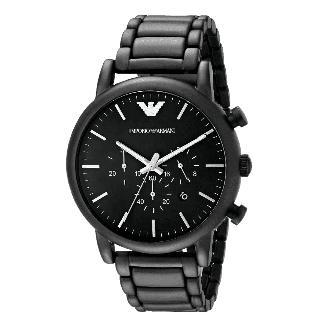 Original Emporio Armani Luigi Men's Stainless Steel Band Watch - AR1895 -2