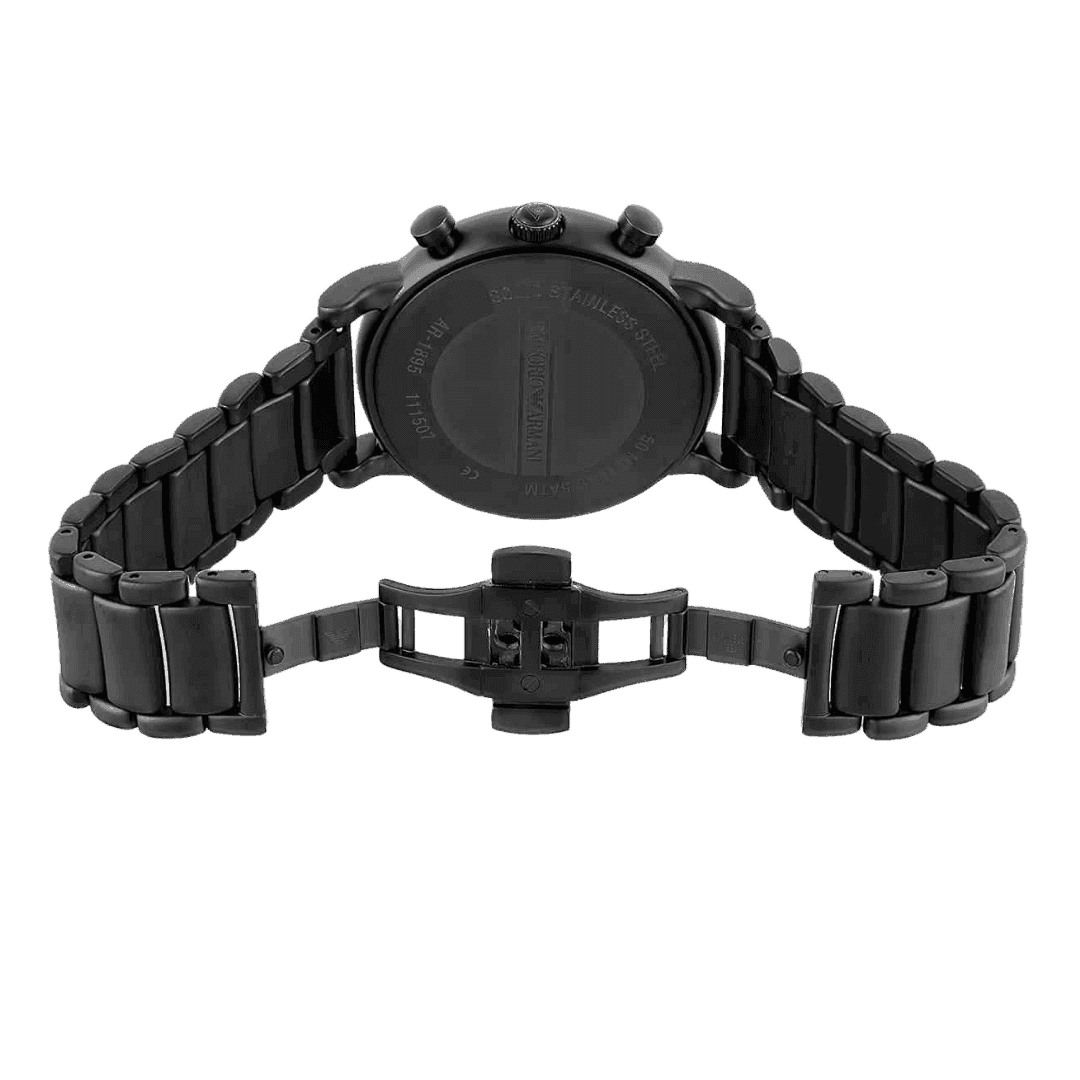 Original Emporio Armani Luigi Men's Stainless Steel Band Watch - AR1895 -4