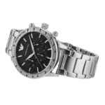 Original Emporio Armani Men’s Black Dial Stainless Steel Analog Watch AR11241 -1