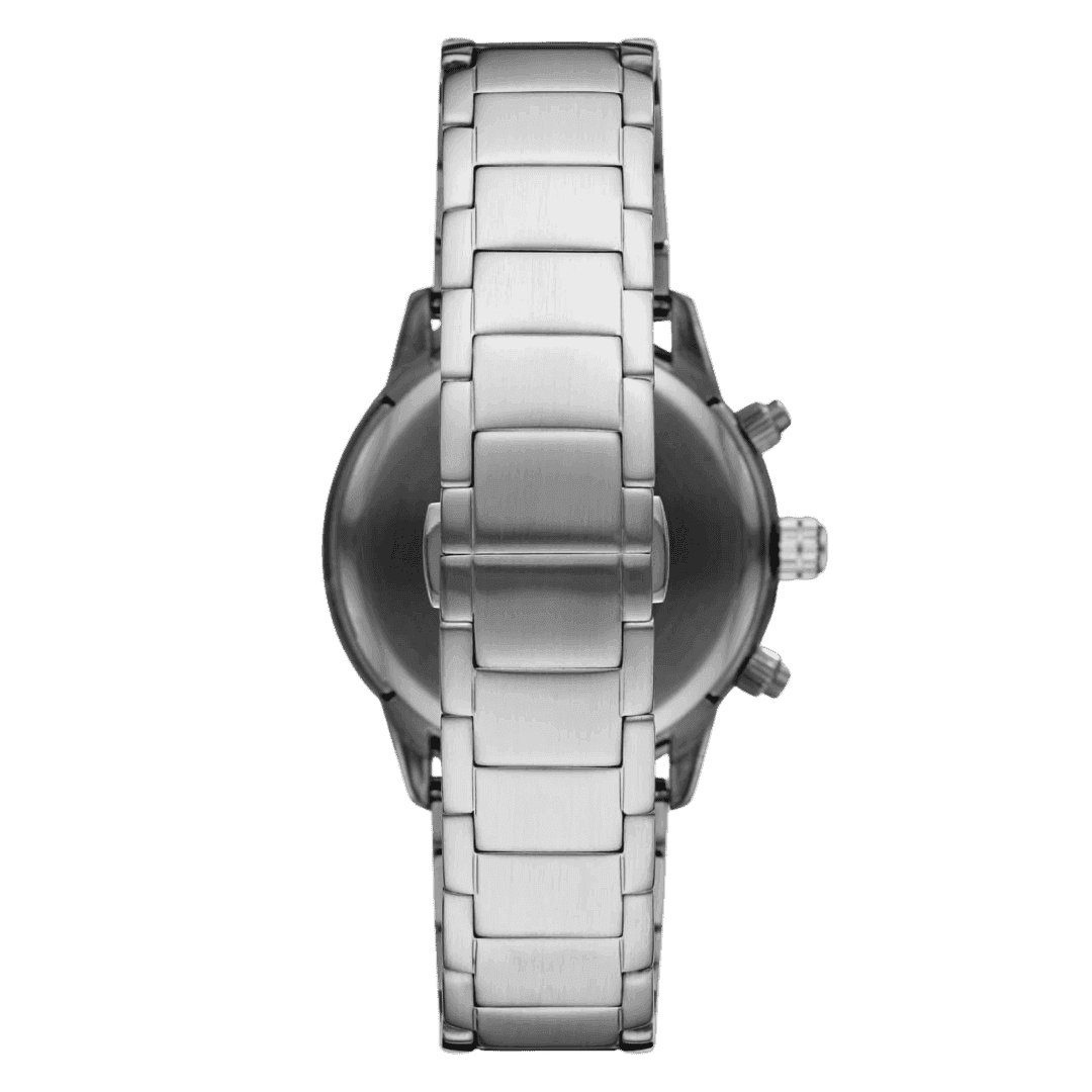 Original Emporio Armani Men's Black Dial Stainless Steel Analog Watch AR11241 -5 Original Emporio Armani Men's Black Dial Stainless Steel Analog Watch AR11241 -5