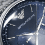 Original Emporio Armani Mens Quartz Watch, Chronograph Display And Stainless Steel Strap AR11238 -1