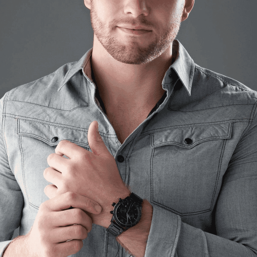 Original Emporio Armani Men's Stainless Steel AR11242 Watch with Chronograph - Three Hand Movement, Black:Black, Chronograph -8 Original Emporio Armani Men's Stainless Steel AR11242 Watch with Chronograph - Three Hand Movement, Black:Black, Chronograph -8