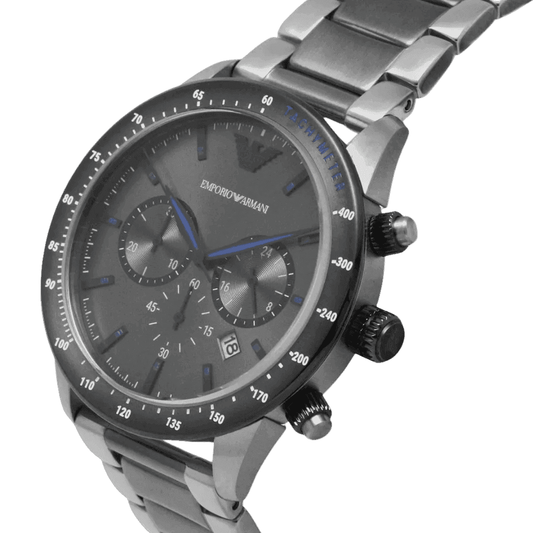 Original Emporio Armani Watch. AR11391 - Black Dial -2 Original Emporio Armani Watch. AR11391 - Black Dial -2