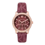 Original Michael Kors MK2967 Women’s Leather Chronograph Wrist Watch -1