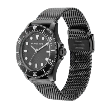 Original Michael Kors Men’s Watch Everest MK9093 - Grey mesh Strap -2