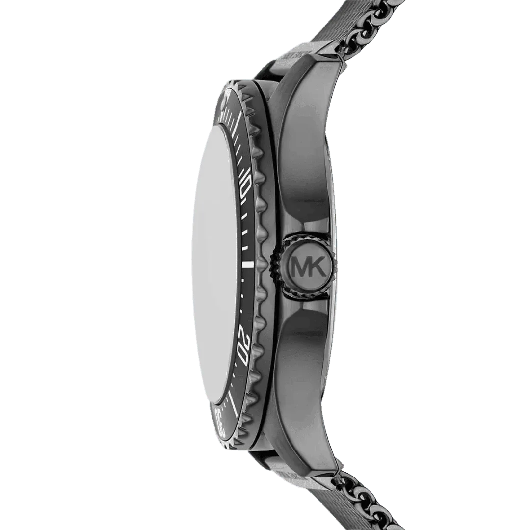 Original Michael Kors Men’s Watch Everest MK9093 - Grey mesh Strap -3