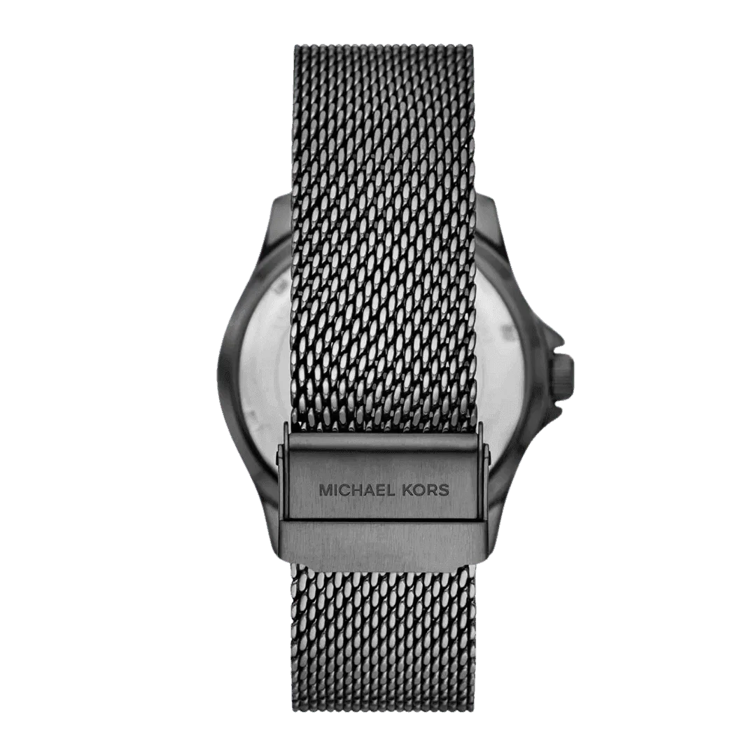 Original Michael Kors Men’s Watch Everest MK9093 - Grey mesh Strap -4