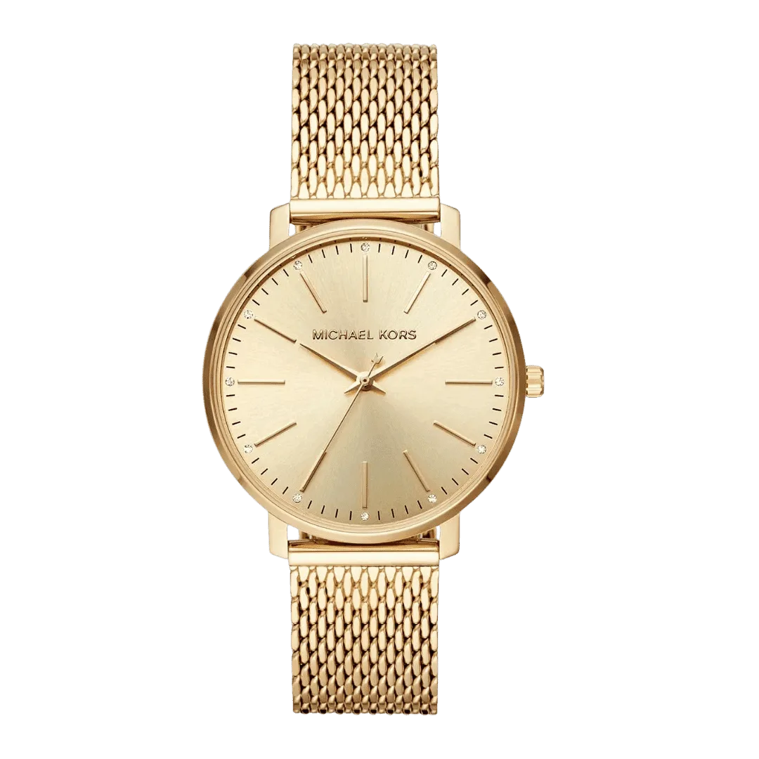 Original Michael Kors Pyper MK4339 Gold Watch Womens -1