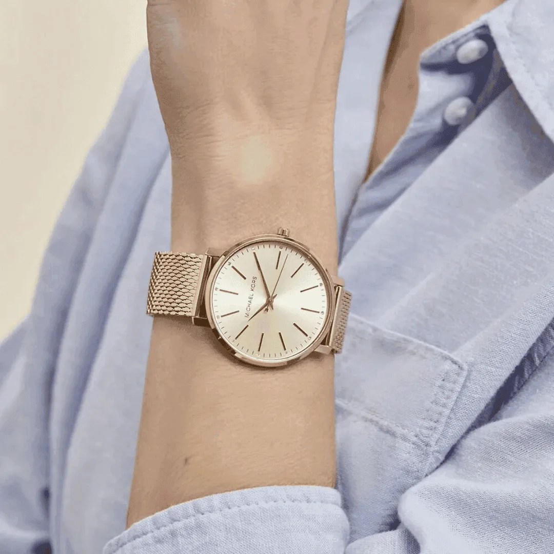 Original Michael Kors Pyper MK4339 Gold Watch Womens -6