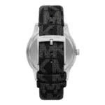 Original Michael Kors Tibby MK2976 Women’s Watch multifunction dial black leather strap -1