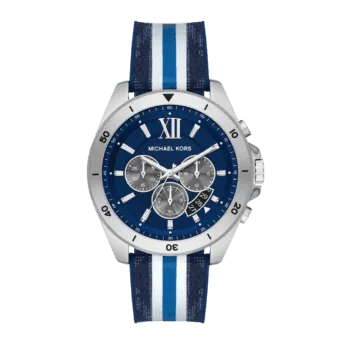 Original Michael Kors Watch for Men, Quartz Movement, Analog Display, Multicolor Multicolor Strap-MK8950 -1