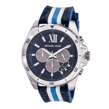 Original Michael Kors Watch for Men, Quartz Movement, Analog Display, Multicolor Multicolor Strap-MK8950 -2