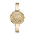 Original Michael Kors Women's Charley Three-Hand Gold-Tone Alloy Watch MK4469 -1