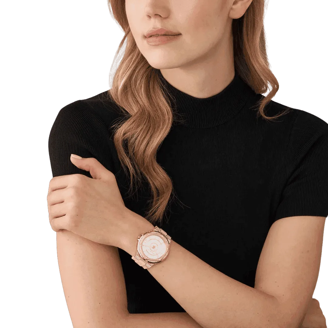 Original Michael Kors Women's Lennox Quartz Watch, Blush - MK7334 -5