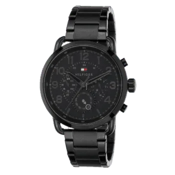 Original Tommy Hilfiger Men's 1791423 Stainless Steel Round Analog Water Resistant Watch -2