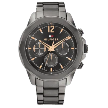 Original Tommy Hilfiger Mens Multifunction Stainless Steel Case - Model 1792061 -1