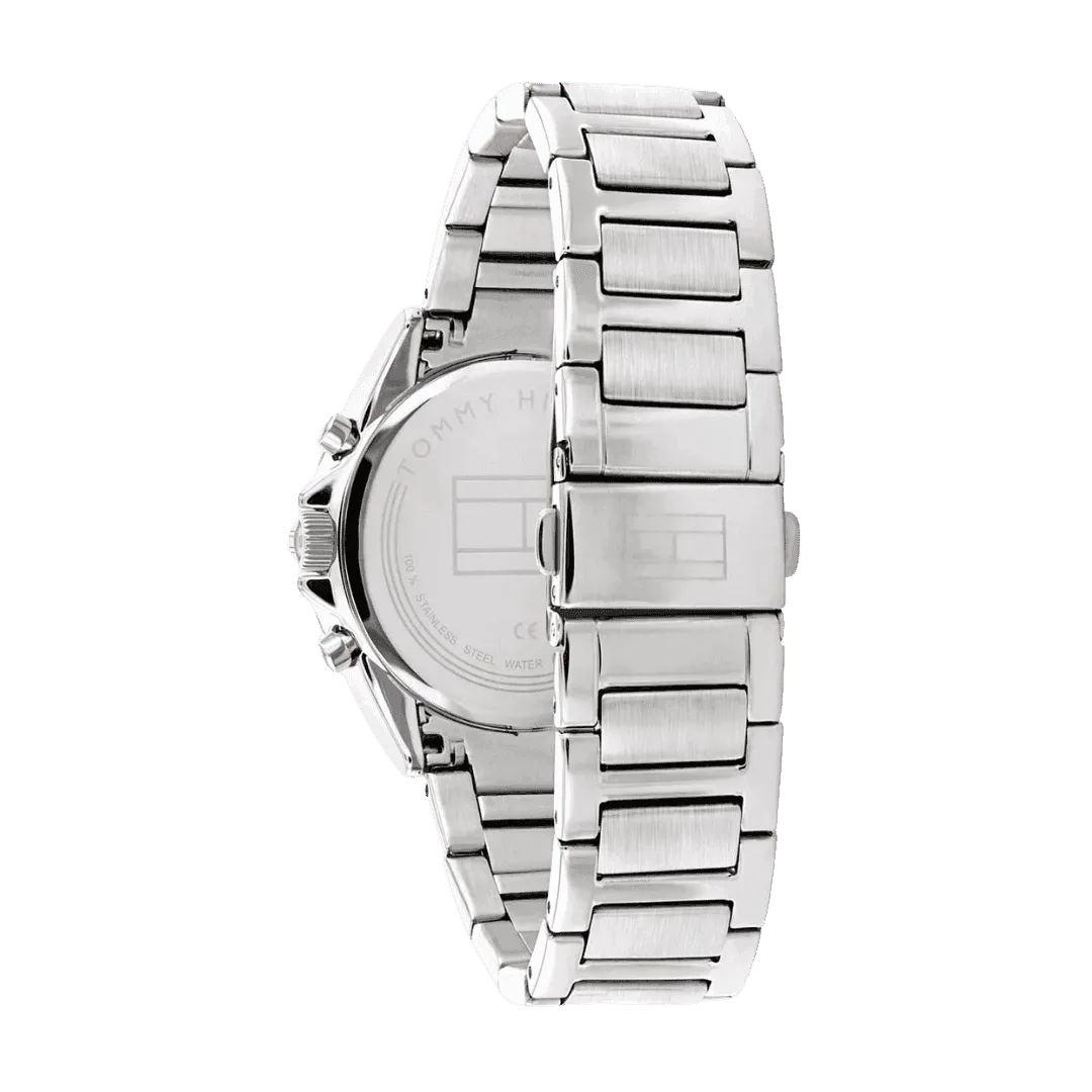 Original Tommy Hilfiger Women's Quartz Multifunction Stainless Steel and Link Bracelet Watch - Color Silver - Model 1782384 silver Quartz Watch -4