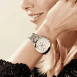 Original Tommy Hilfiger Women’s Quartz Multifunction Stainless Steel and Link Bracelet Watch – Color Silver – Model 1782384 silver Quartz Watch -1