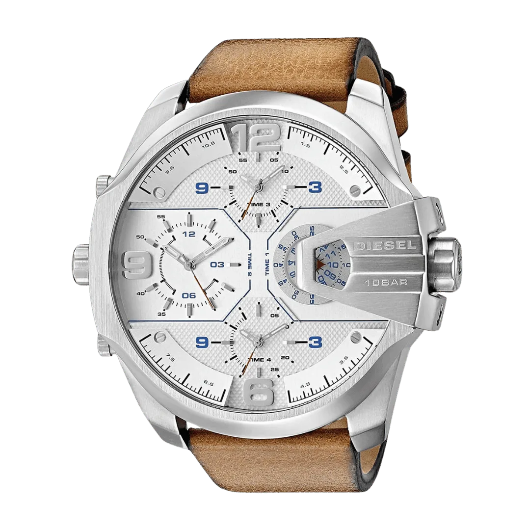 Diesel Casual Watch For Men Analog Leather - DZ7374 -2 Diesel Casual Watch For Men Analog Leather - DZ7374 -2