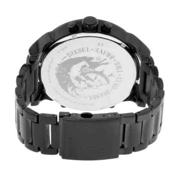 Original Diesel Black Stainless Black dial Chronograph for Men DZ7312-2