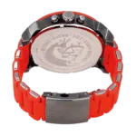 Original Diesel Mr. Daddy 2.0 red metal watch -1