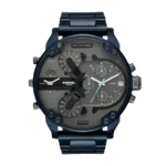 Original Diesel Mr. Daddy Men's Chronograph Quartz Watch Dz7414, Blue Strap -1