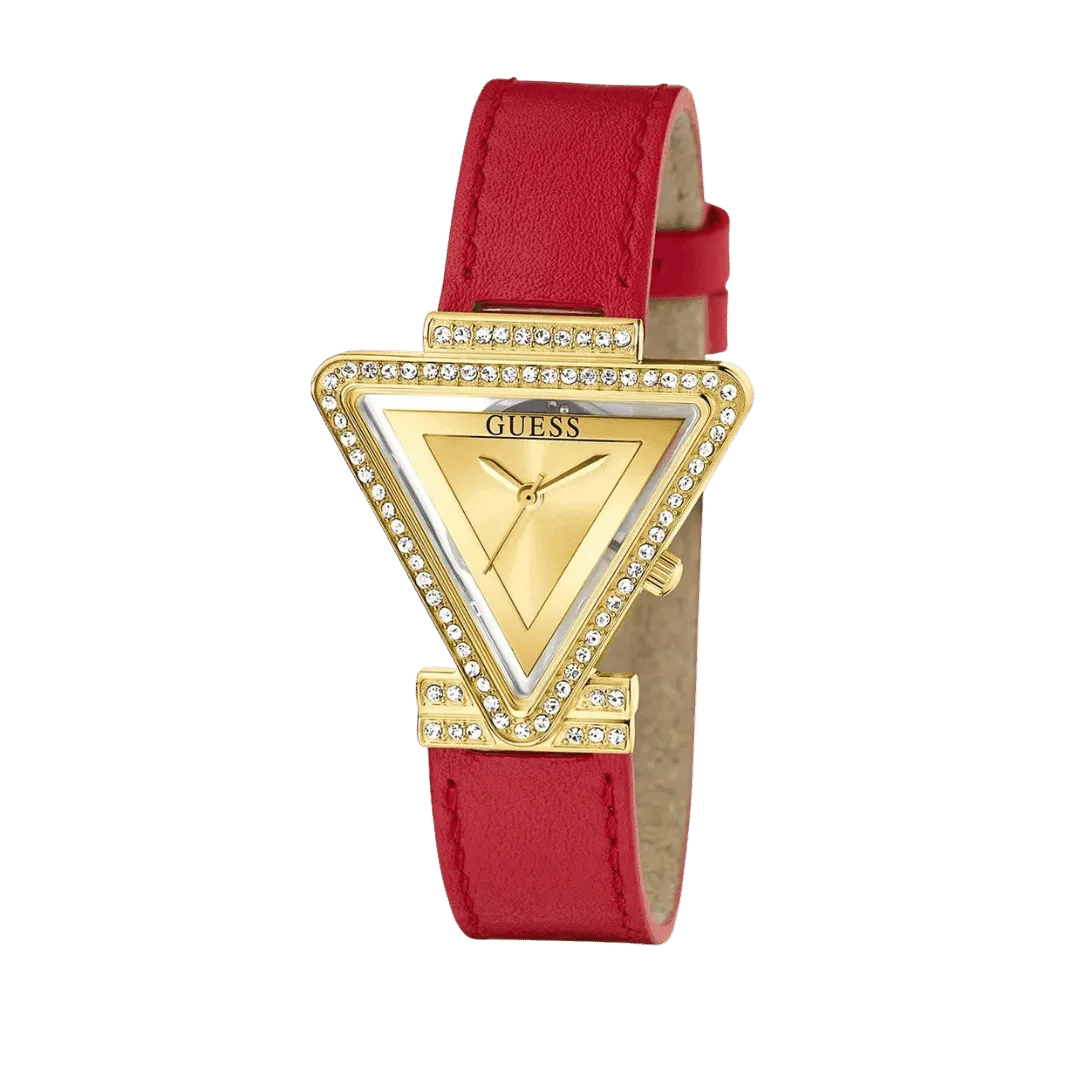 Original GUESS Ladies Red Gold Tone Analog Watch – GW0504L2 -1